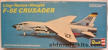 Revell 1/67 F-8E (F8) Crusader VF-11, H255-130 plastic model kit